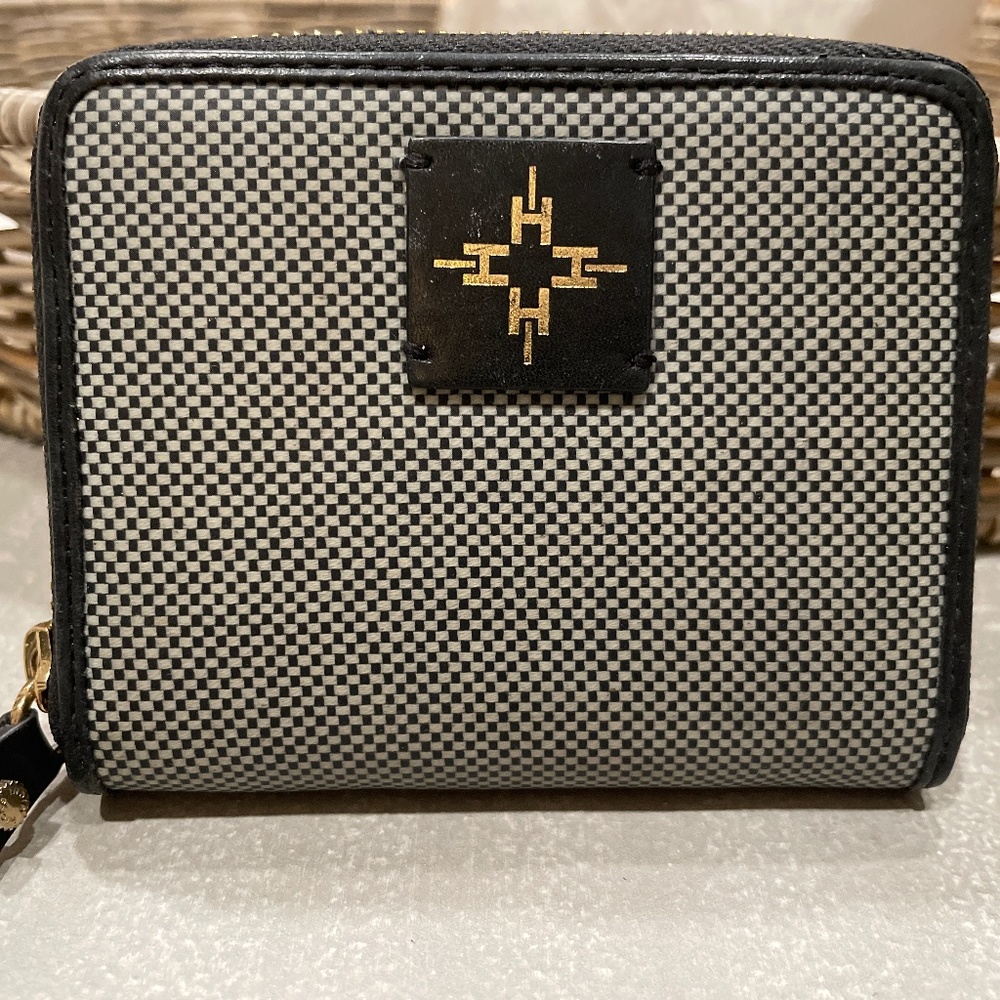 India Hicks shuffle & Deal Gray Wallet